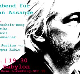 Ein Abend für Julian Assange
